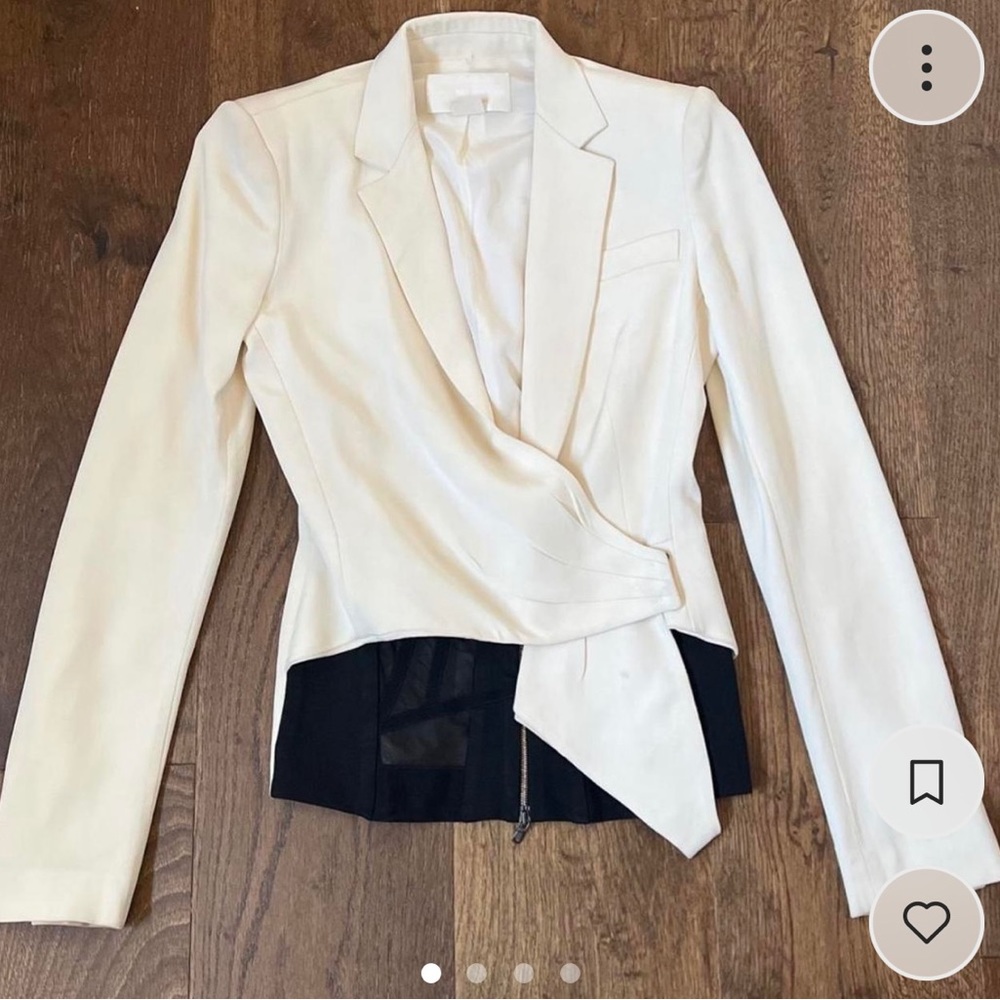 Woman’s Antonio Berardi Size Small White Jacket